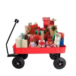 1.2 cu. ft. Steel Garden Cart Cargo Wagon in Red by Miscool -GARDEN TOOLS Shop miscool garden carts ychd10g33518l 1f 1000
