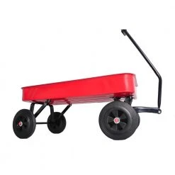 1.2 cu. ft. Steel Garden Cart Cargo Wagon in Red by Miscool -GARDEN TOOLS Shop miscool garden carts ychd10g33518l c3 1000