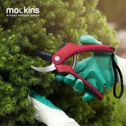 Professional Stainless Steel Heavy-Duty Red Garden Bypass Pruning Shears by Mockins 15 Professional Stainless Steel Heavy-Duty Red Garden Bypass Pruning Shears by Mockins -GARDEN TOOLS Shop mockins pruning shears mgbypared36 44 1000