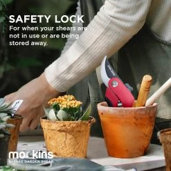 Professional Stainless Steel Heavy-Duty Red Garden Bypass Pruning Shears by Mockins 12 Professional Stainless Steel Heavy-Duty Red Garden Bypass Pruning Shears by Mockins -GARDEN TOOLS Shop mockins pruning shears mgbypared36 c3 1000