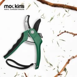 Professional Stainless Steel Heavy-Duty Garden Anvil Pruning Shears by Mockins -GARDEN TOOLS Shop mockins pruning shears mgshearan27 44 1000