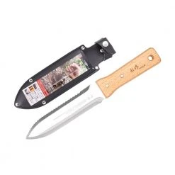 7.25 in. Japanese Hori Garden Landscaping Digging Tool with Stainless Steel Blade and Sheath by Nisaku 21 7.25 in. Japanese Hori Garden Landscaping Digging Tool with Stainless Steel Blade and Sheath by Nisaku -GARDEN TOOLS Shop nisaku weeders njp650 1f 1000