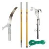 15 in. Steel Blade 12 ft. Pole Fiberglass Pole Saw Set by Notch -GARDEN TOOLS Shop notch pruning saws 40209 64 1000