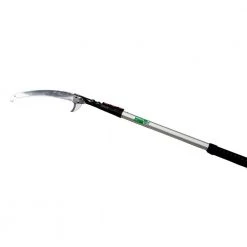 Nobasu 16.5 in. Chrome-Plated Hayate Steel Silky Blade with 20 ft. Pole 4-Section Telescoping Aluminum Pole Saw by Notch
