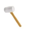 16 oz. White Rubber Tile Tapping Mallet by QEP -GARDEN TOOLS Shop qep mallets 61613 64 1000