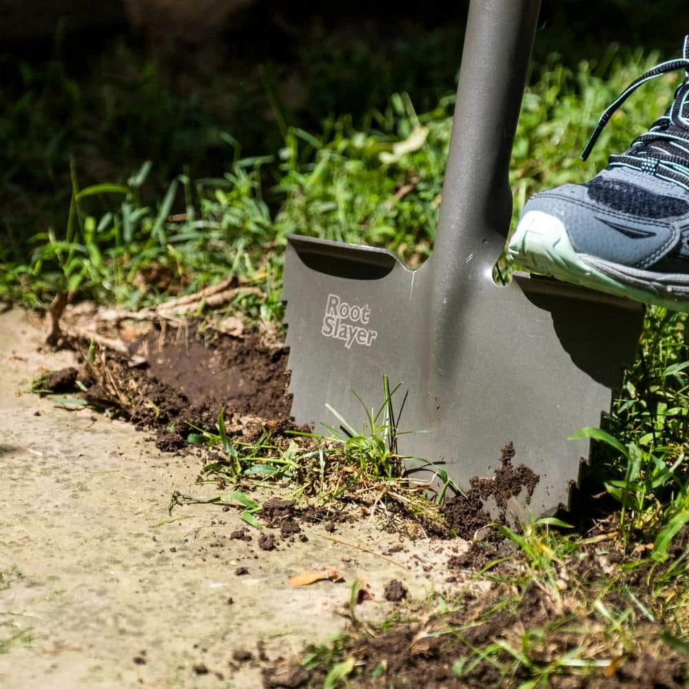 40 in. Root Slayer Carbon Steel Edger, 33 in. Handle by Radius Garden 6 40 in. Root Slayer Carbon Steel Edger, 33 in. Handle by Radius Garden - Image 4