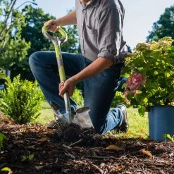 41 in., 8.5 in. Handle Original Green PRO Stainless Steel Garden Shovel by Radius Garden 10 41 in., 8.5 in. Handle Original Green PRO Stainless Steel Garden Shovel by Radius Garden -GARDEN TOOLS Shop radius garden shovels 202 21 1f 1000