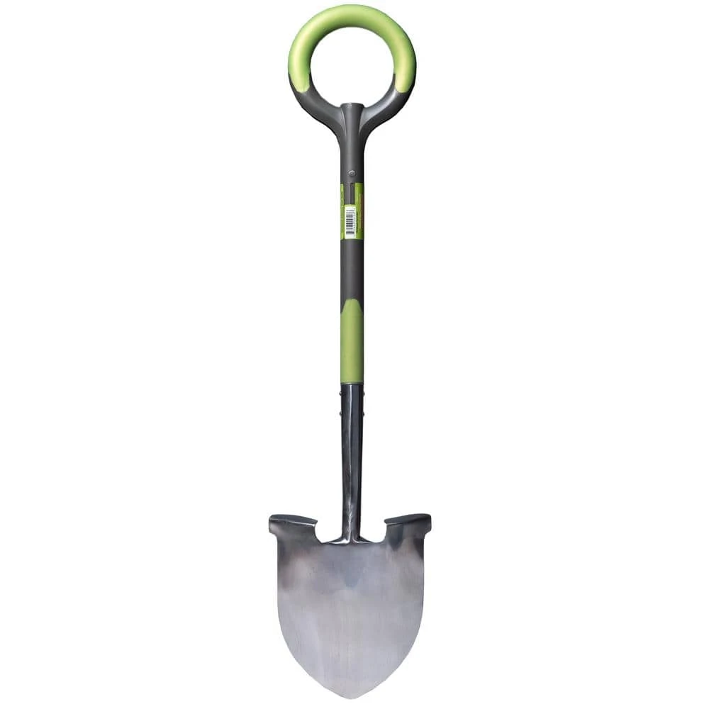 41 in., 8.5 in. Handle Original Green PRO Stainless Steel Garden Shovel by Radius Garden 5 41 in., 8.5 in. Handle Original Green PRO Stainless Steel Garden Shovel by Radius Garden - Image 3