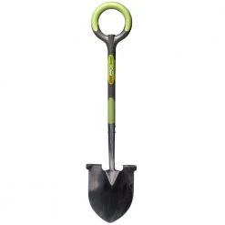 41 in., 8.5 in. Handle Original Green PRO Stainless Steel Garden Shovel by Radius Garden