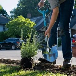 41 in. Pro Stainless Steel Garden Shovel in Blue by Radius Garden -GARDEN TOOLS Shop radius garden shovels 20201 44 1000