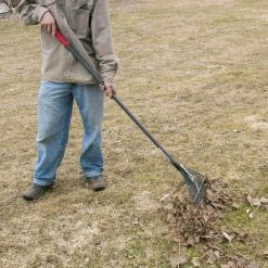 51 in. Fiberglass Handle 24-Tine Steel Rake by Razor-Back -GARDEN TOOLS Shop razor back landscaping rakes 2915200 40 1000