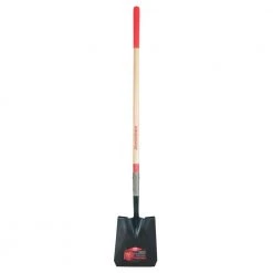 48 in. Wood Handle Square Point Shovel by Razor-Back