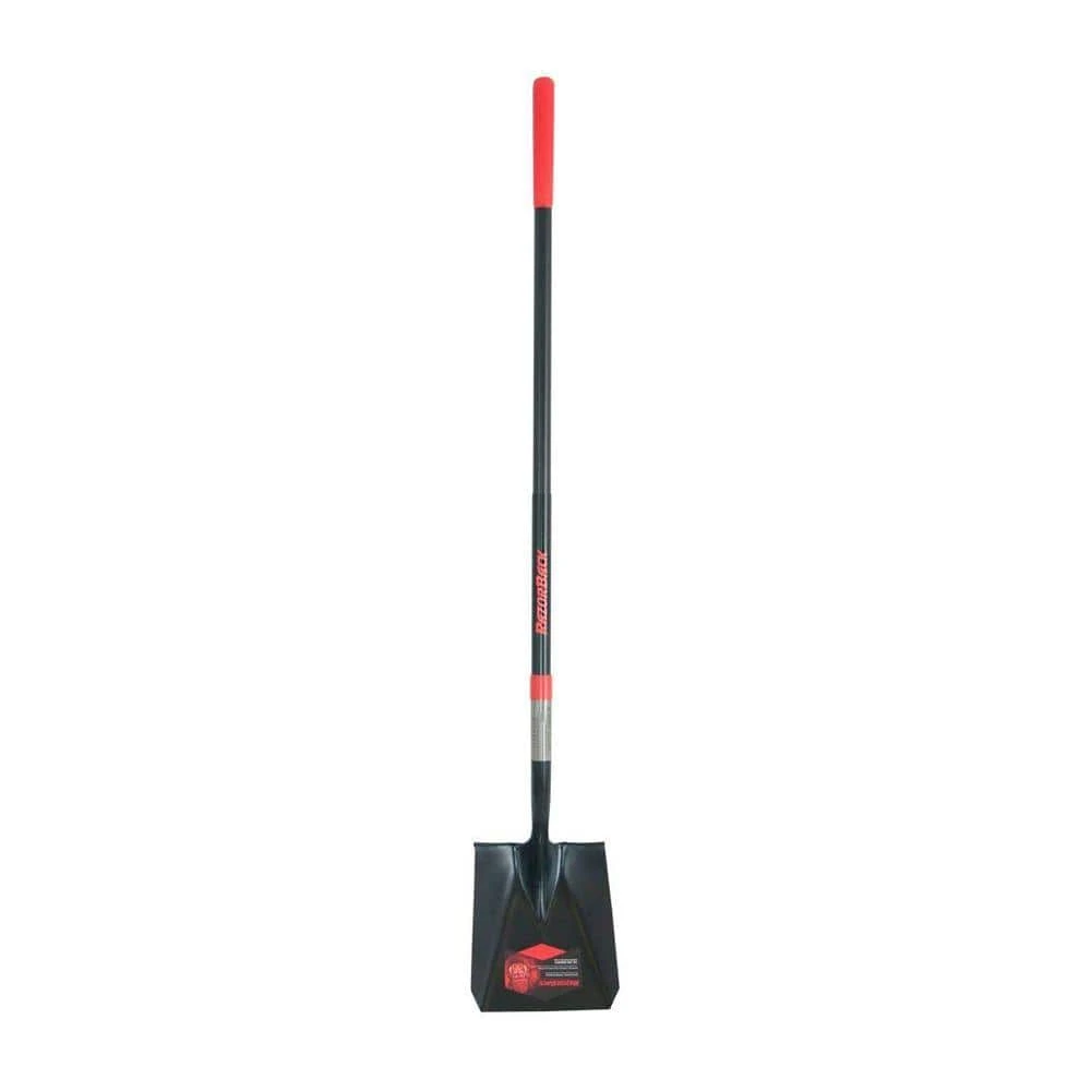 48.75 in. Fiberglass Handle Square Point Shovel by Razor-Back 3 48.75 in. Fiberglass Handle Square Point Shovel by Razor-Back