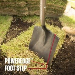 PowerEdge 48 in. Wood Handle Square Point Shovel by Razor-Back -GARDEN TOOLS Shop razor back shovels 3593700 44 1000