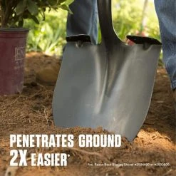 PowerEdge 48 in. Fiberglass Handle Super Socket Digging Shovel by Razor-Back -GARDEN TOOLS Shop razor back shovels 3594400 44 1000