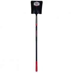 PowerEdge 48.75 in. Fiberglass Handle Square Point Shovel by Razor-Back