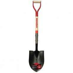 30 in. Wood D-Handle Digging Shovel by Razor-Back