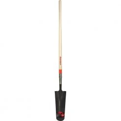 16 in. Wood Handle Drain Spade by Razor-Back