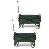 150 lbs. Capacity Heavy-Duty Compact Folding Utility Cart in Green (2-Pack) by SEINA -GARDEN TOOLS Shop seina garden carts 2 x suw 206 green 64 1000