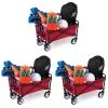 1 cu. ft. Fabric Collapsible Folding Outdoor Portable Utility Garden Cart in Red (3-Pack) by SEINA 2 1 cu. ft. Fabric Collapsible Folding Outdoor Portable Utility Garden Cart in Red (3-Pack) by SEINA -GARDEN TOOLS Shop seina garden carts 3 x suw 200 red 64 1000