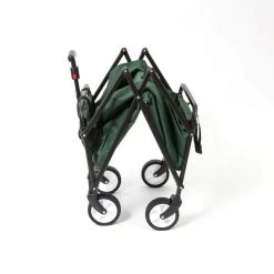 150 lbs. Capacity Heavy-Duty Compact Folding Outdoor Utility Cart in Green by SEINA -GARDEN TOOLS Shop seina garden carts suw 206 green 1f 1000
