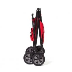 150 lbs. Capacity Portable Folding Steel Wagon Outdoor Garden Cart in Red by SEINA -GARDEN TOOLS Shop seina garden carts suw 300 red gray 1f 1000