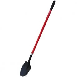 45 in. Fiberglass Handle Square Shovel with D-Handle by Unbranded