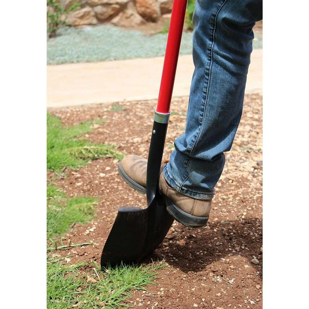 41 in. Rounded Blade Fiberglass Handle Garden Spade Shovel by Unbranded 6 41 in. Rounded Blade Fiberglass Handle Garden Spade Shovel by Unbranded - Image 4