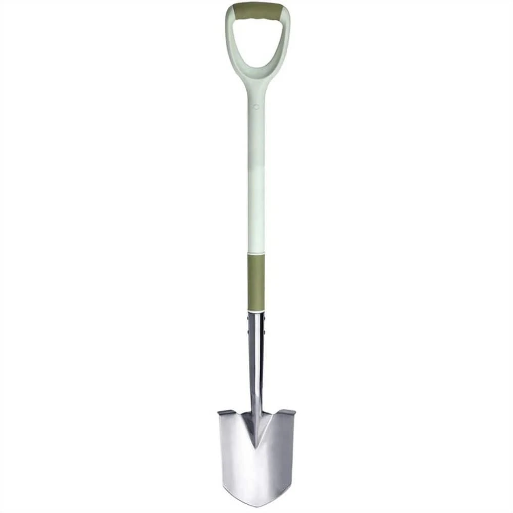 42 in. Short Stainless Steel Square Border Garden Spade Shovel by Unbranded 3 42 in. Short Stainless Steel Square Border Garden Spade Shovel by Unbranded