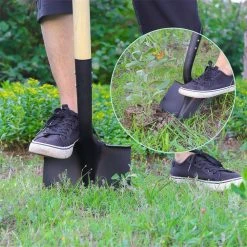 41 in. Round Shovel with Wood D-Handle by Unbranded -GARDEN TOOLS Shop shovels b095nw51b9 1f 1000