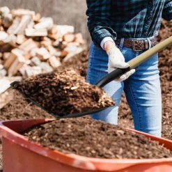 41 in. Wood Handle Square Shovel with D-Handle by Unbranded -GARDEN TOOLS Shop shovels b095nwdk4x 1f 1000