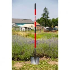 48 in. Fiberglass Straight Handle 60 in. One Shot Steel Garden Shovel by Root Assassin -GARDEN TOOLS Shop shovels os 002 21 4f 1000