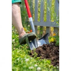 48 in. Fiberglass Straight Handle 60 in. One Shot Steel Garden Shovel by Root Assassin -GARDEN TOOLS Shop shovels os 002 21 76 1000