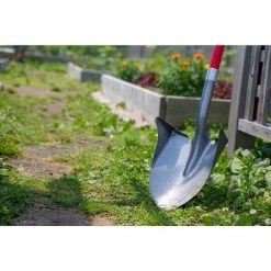 48 in. Fiberglass Straight Handle 60 in. One Shot Steel Garden Shovel by Root Assassin -GARDEN TOOLS Shop shovels os 002 21 fa 1000