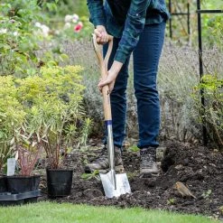 Pedigree 28 in. Ash YD Handle Stainless Steel Shovel by Unbranded -GARDEN TOOLS Shop shovels p30 1400 4f 1000