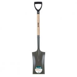 18 in. Handle, D-Handle Garden Spade by ANVIL:ANViL:Anvil