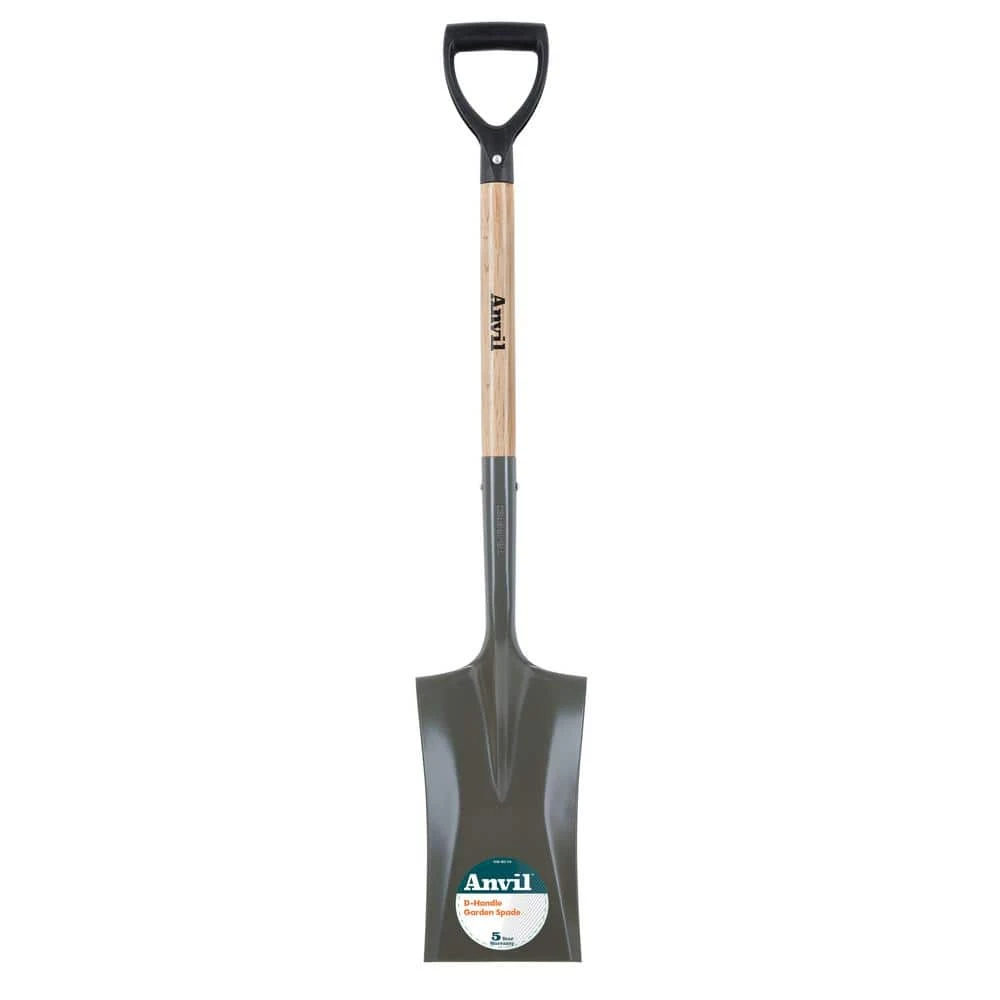 18 in. Handle, D-Handle Garden Spade by ANVIL:ANViL:Anvil 3 18 in. Handle, D-Handle Garden Spade by ANVIL:ANViL:Anvil