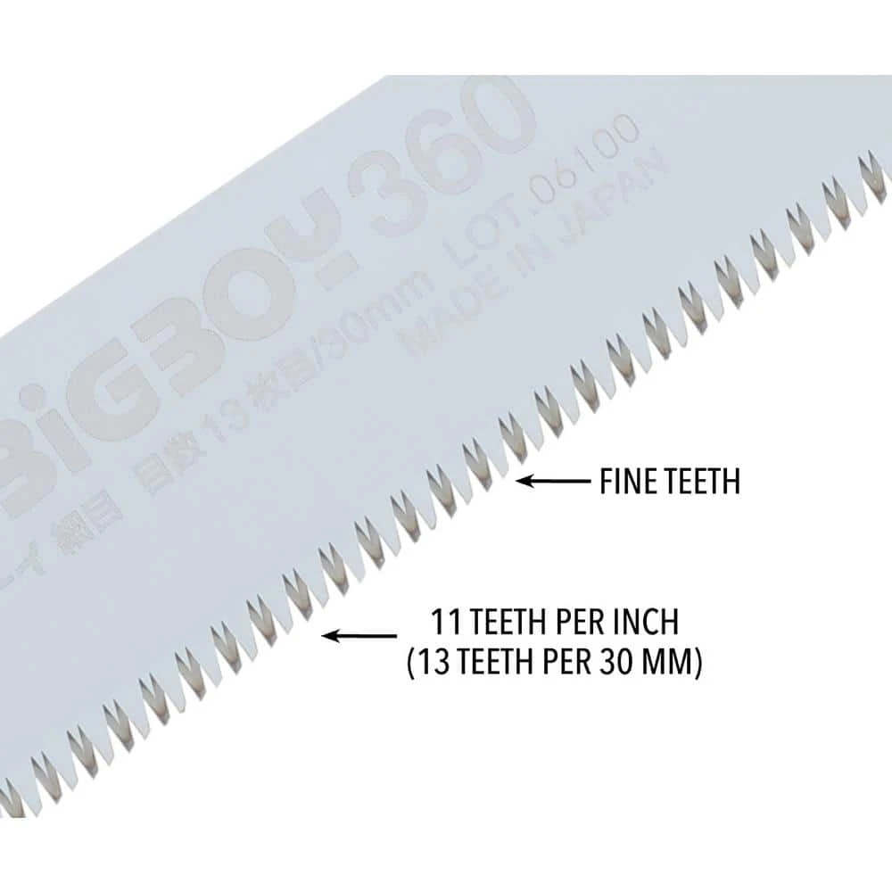 BIGBOY 14 in. Fine Teeth Folding Saw by Silky 5 BIGBOY 14 in. Fine Teeth Folding Saw by Silky - Image 3