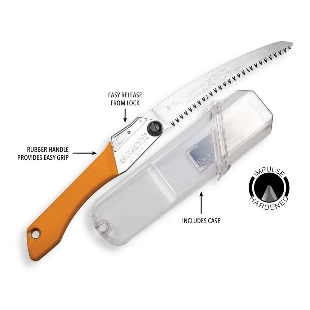 Gomboy 210 mm Curve Large Teeth Professional Saw by Silky 4 Gomboy 210 mm Curve Large Teeth Professional Saw by Silky - Image 2