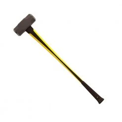 12 lbs. Double Face Sledge Hammer with 34 in. Fiberglass Handle by Unbranded