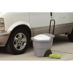 2 cu.ft. Portable Plastic Gray Garden Cart by Suncast -GARDEN TOOLS Shop suncast garden carts lc1250l 4f 1000