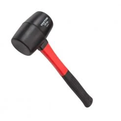 16 oz. Fiberglass Handle Rubber Mallet by TEKTON