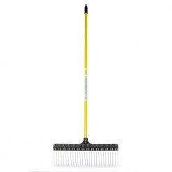 55 in. Fiberglass Handle Steel Rake by THE GROUNDSKEEPER II