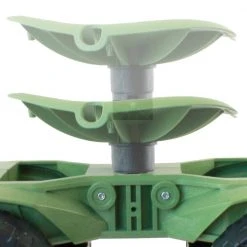 Wheelie Scoot with Comfort Cushion, Quality Utility Work Stool with Height Adjustable Seat by TheXceptional -GARDEN TOOLS Shop thexceptional garden carts ex520 44 1000