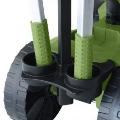 Wheelie Scoot with Tool Toter Handle, Bucket and Comfort Cushion by TheXceptional -GARDEN TOOLS Shop thexceptional garden carts ex590 fa 1000