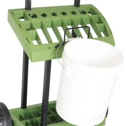 Rolling Tool Toter With Load Toter Plate and 53 Gal. Leaf Toter by TheXceptional -GARDEN TOOLS Shop thexceptional garden carts ex640 44 1000