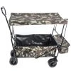 3.4 cu. ft Outdoor Camouflage Color Steel Folding Large Capacity Garden Cart Patio Wagon with Lid by Tidoin -GARDEN TOOLS Shop tidoin garden carts dq ydw2 5609 64 1000