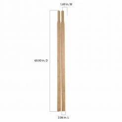 60 in. Hardwood Wheelbarrow Handle by True Temper 10 60 in. Hardwood Wheelbarrow Handle by True Temper -GARDEN TOOLS Shop true temper gardening tool accessories 2018400 c3 1000