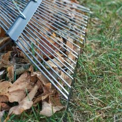 54 in. 22-Tine Hardwood/Steel Handle Steel Leaf Rake by True Temper -GARDEN TOOLS Shop true temper leaf rakes 20201001 1d 1000