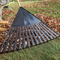 48 in. Hardwood/Steel Handle Leaf Rake with 30 in. W Clog-Free Tines for Leaves, Grass, Twigs, Pine Needles and More by True Temper 14 48 in. Hardwood/Steel Handle Leaf Rake with 30 in. W Clog-Free Tines for Leaves, Grass, Twigs, Pine Needles and More by True Temper -GARDEN TOOLS Shop true temper leaf rakes 20212011 40 1000